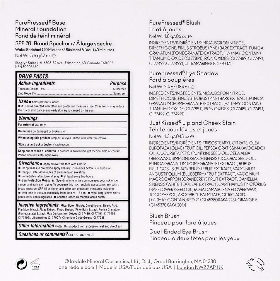 jane iredale Pure & Simple Makeup Kit