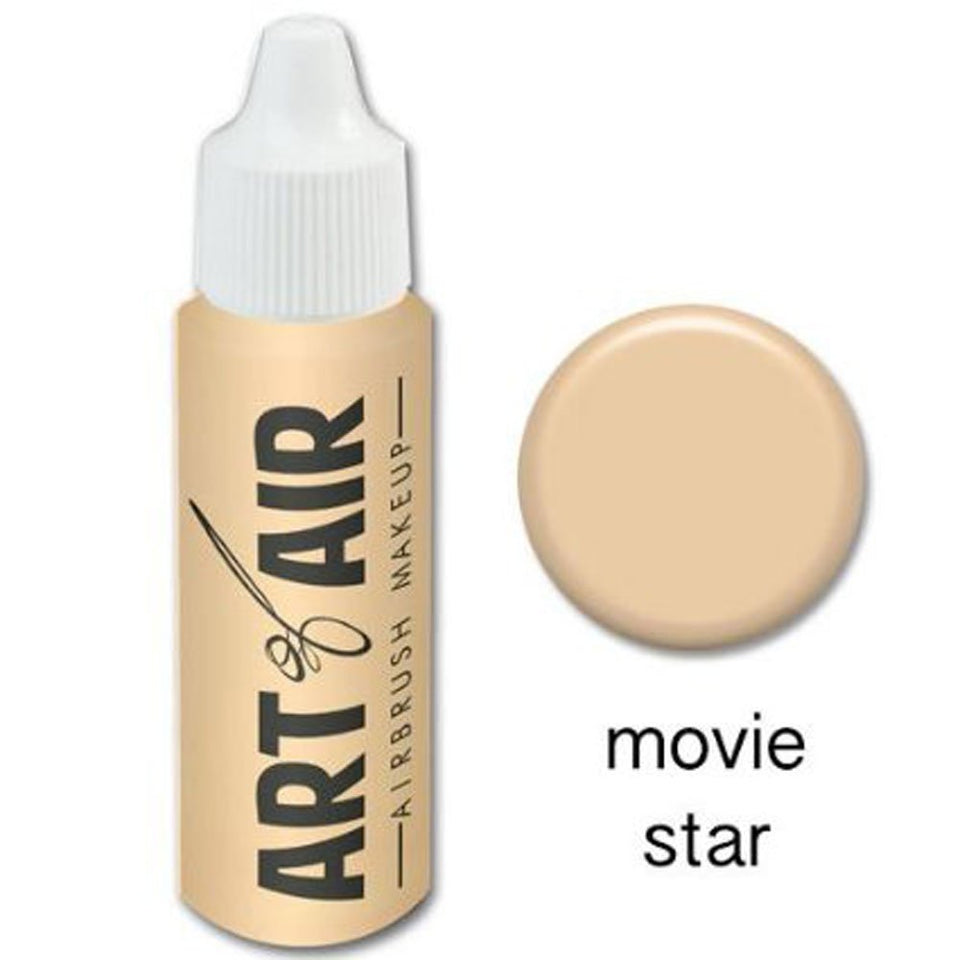 Art of Air 4pc FAIR Complexion Professional Airbrush Cosmetic Makeup Set 1/2 oz bottles