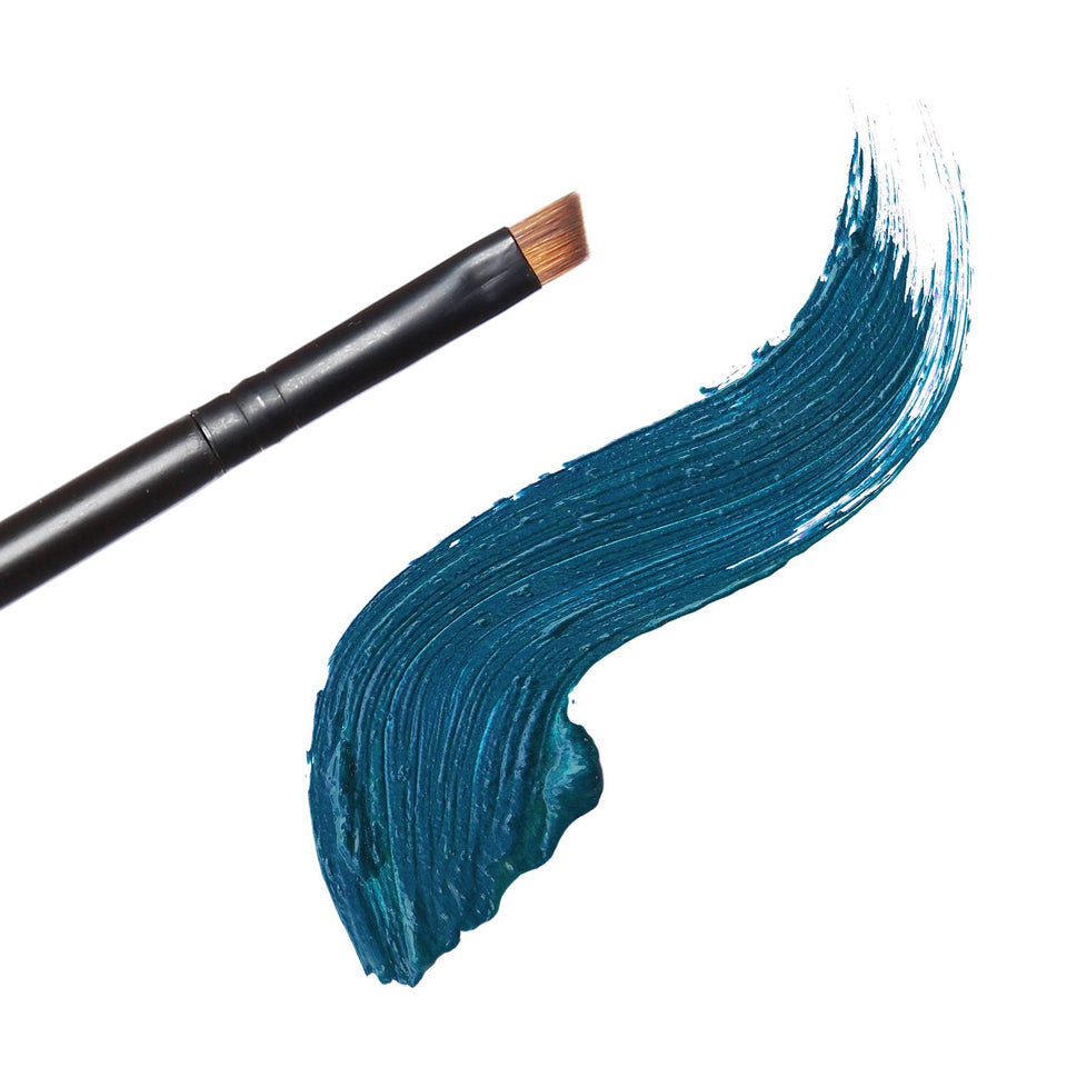 Cai Cosmetics Gel Eyeliner & Brush 2-Piece Set Stay All Day Waterproof (Navy Blue)